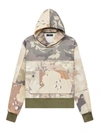 AMIRI FITTED PATCHWORK CAMO HOODIE,24F96516-E93C-8523-0C3A-93E77AA90195