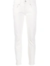 R13 Skinny Boyfriend Jeans In White