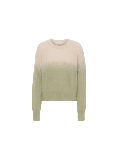 Vanessa Bruno Reve Dégradé Knitted Sweater In Grey