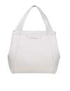 MAISON MARGIELA WHITE LEATHER TOTE,859C15C5-6CB8-2782-7F6D-5D7FFE9D951A