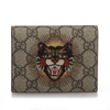 GUCCI GG SUPREME ANGRY CAT CARD HOLDER,DA6F6E72-C21E-6CA5-3E75-A1FC6567FF23