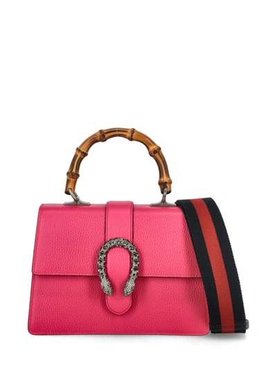 Gucci Dionysus Leather In Pink