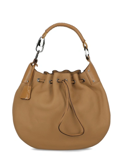 Pre-owned Gucci Leather Hobo Bag In Brown