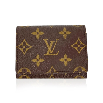 Pre-owned Louis Vuitton Brown Canvas Wallet