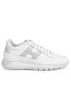 Hogan Womens White Leather Sneakers