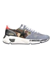 GOLDEN GOOSE RUNNING MULTICOLOR LEATHER SNEAKERS,368FFD1A-F3FE-7B64-0068-2C29ECE3CF2E
