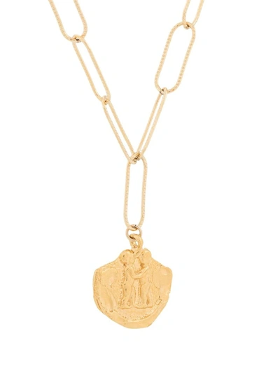 Alighieri The Paolo And Francesca Necklace In Gold