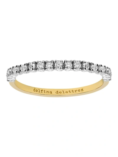 Delfina Delettrez 1987 Tennis Ring In Gold