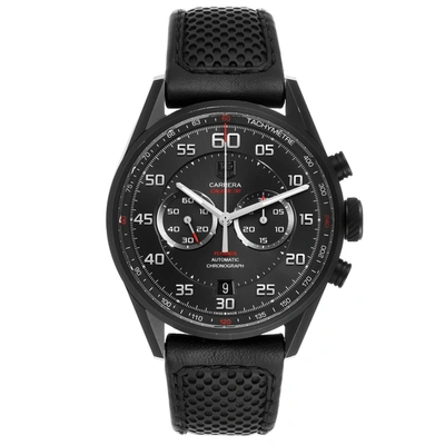 Tag Heuer Carrera Calibre 36 Flyback Titanium Mens Watch Car2b80 In Not Applicable