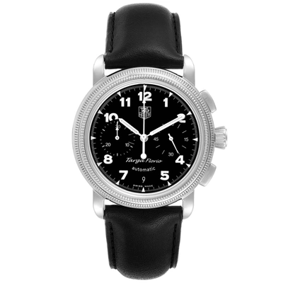 Tag Heuer Targa Florio Black Dial Chronograph Steel Mens Watch Cx2112 In Not Applicable