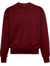 PRADA PATCH DETAIL SWEATSHIRT