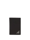 PRADA LOGO PLAQUE SAFFIANO CARDHOLDER