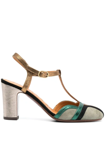 Chie Mihara Inma Sandals In Bronze Leather
