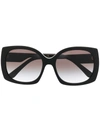 Dolce & Gabbana Family Oversized-frame Sunglasses In Black