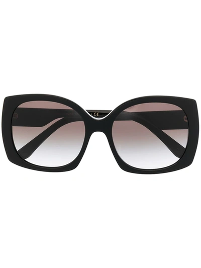 Dolce & Gabbana Family Oversized-frame Sunglasses In Black