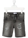 DONDUP DISTRESSED FADED SHORTS