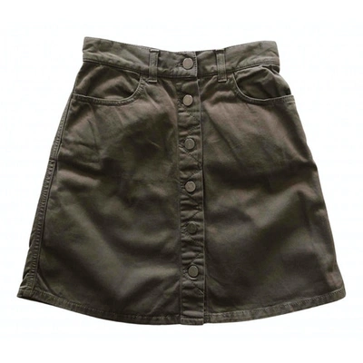 Pre-owned Stella Mccartney Mini Skirt In Brown