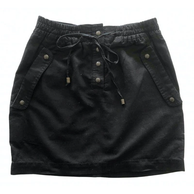 Pre-owned Whistles Mini Skirt In Black