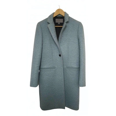 Pre-owned Mulberry Blue Wool Coat