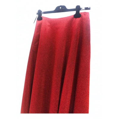 Pre-owned Golden Goose Mid-length Skirt In Red