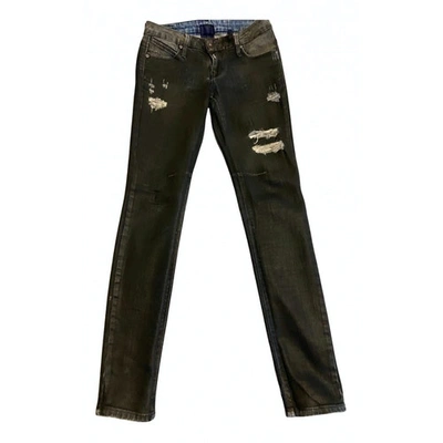 Pre-owned Rta Slim Jeans In Black