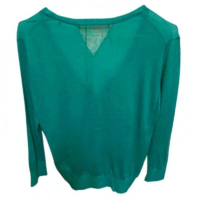 Pre-owned Guess Green Viscose Knitwear