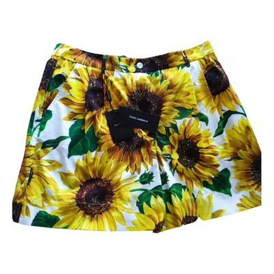 Pre-owned Dolce & Gabbana Cotton Shorts