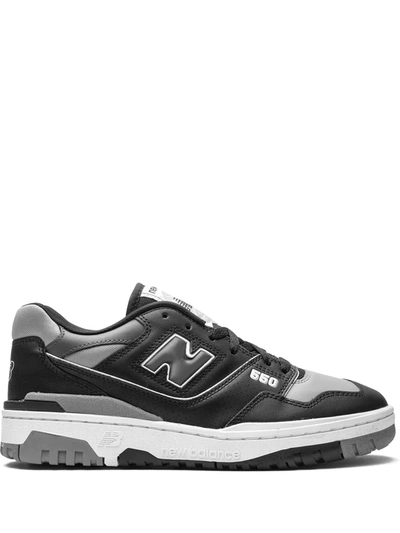 New Balance 550 Trainers In Black And Grey