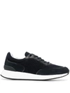 Z ZEGNA PANELLED LOW-TOP SNEAKERS