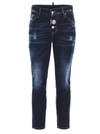 DSQUARED2 COOL GIRL CROPPED JEANS,S75LB0443S30664 470