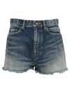 SAINT LAURENT DENIM SHORTS,644090Y958G4019