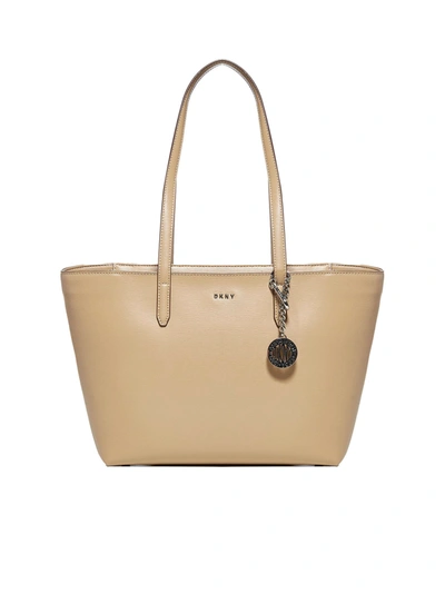 Dkny Tote In Jute