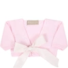 LA STUPENDERIA PINK CARDIGAN FOR GIRL,SSCA52803 S63