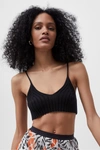 FRENCH CONNECTION KERA MOZART STRAPPY CROP TOP,78QAIBLKS
