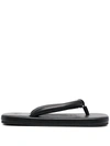 Camperlab Black Hastalavista Flip Flops In Black