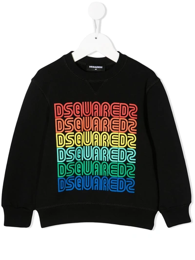DSQUARED2 多LOGO印花卫衣