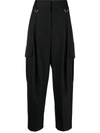 GIVENCHY CARGO-STYLE STRAIGHT-LEG TROUSERS