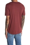 Goodlife Short Sleeve Supima Cotton V-neck Tee In Russet