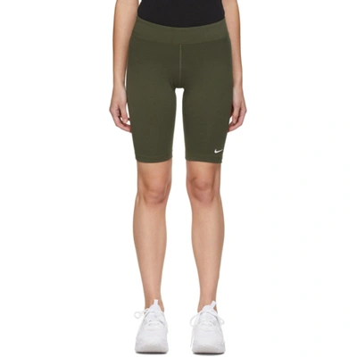 Nike Khaki Sportswear Leg-a-see Bike Shorts In 325 Cargo K