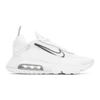 NIKE WHITE AIR MAX 2090 SNEAKERS