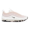 NIKE PINK & WHITE AIR MAX 97 SNEAKERS