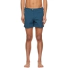 Tom Ford Slim-fit Mid-length Swim Shorts In Blue