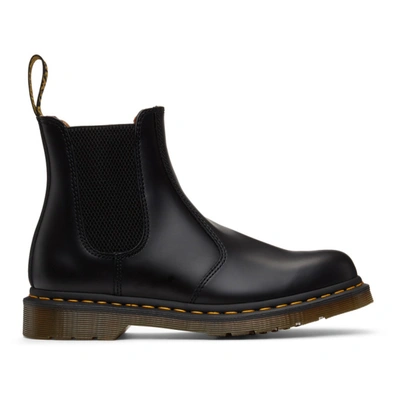 Dr. Martens Black Leather Ankle Boots