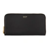 TOM FORD BLACK LONG ZIP WALLET