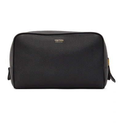 Tom Ford Black Dopp Kit Pouch In U9000 Black