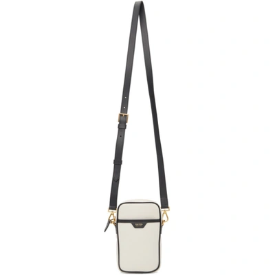 Tom Ford Off-white Mini Buckley Messenger Bag In C1907 Offwh