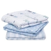 ADEN + ANAIS ADEN + ANAIS 3-PACK BLUE RISING STAR MUSY MUSLIN CLOTHS,AMSC30006