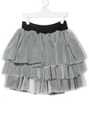 BALMAIN TIERED TULLE SKIRT