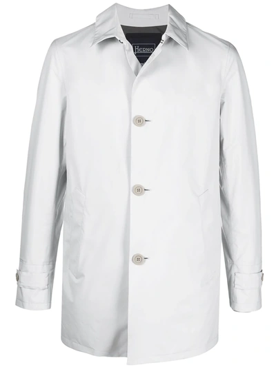 HERNO BUTTON-UP SHIRT JACKET