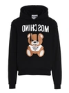 MOSCHINO MOSCHINO INSIDE OUT TEDDY HOODIE